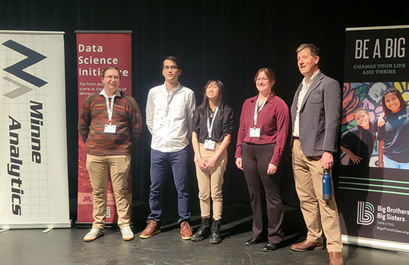 Mines Data Science Team Continues Success Streak at Regional Competition in Minneapolis